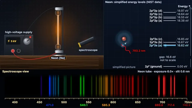 Atomic Spectra Lab screenshot