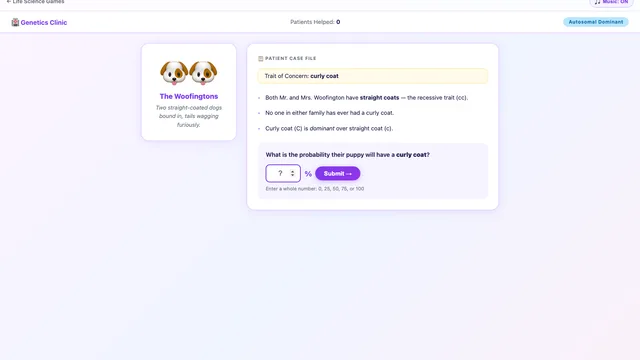 Genetics Counseling Clinic screenshot