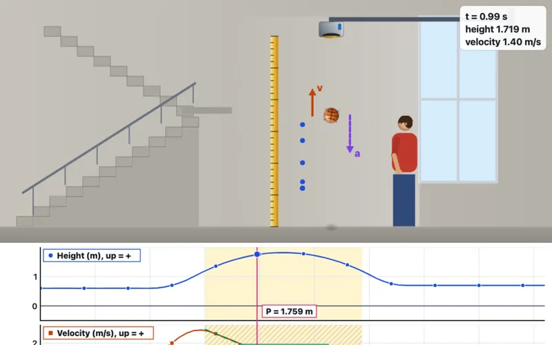 Motion Graphs Lab screenshot