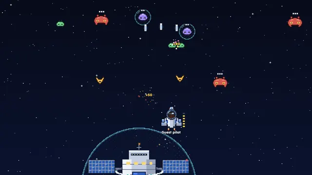 Space Base Defender screenshot